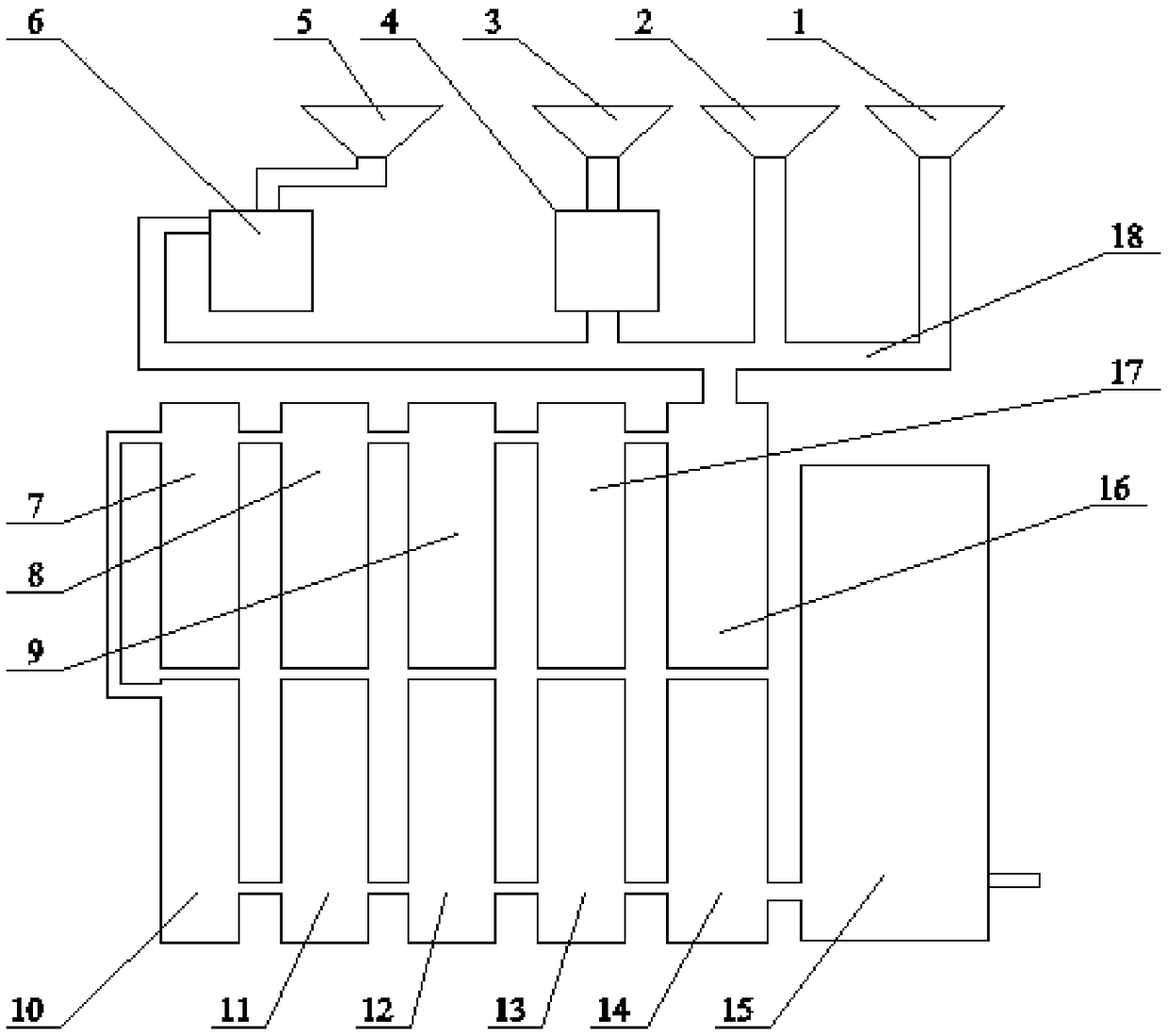 Cyclic utilization system of water resources