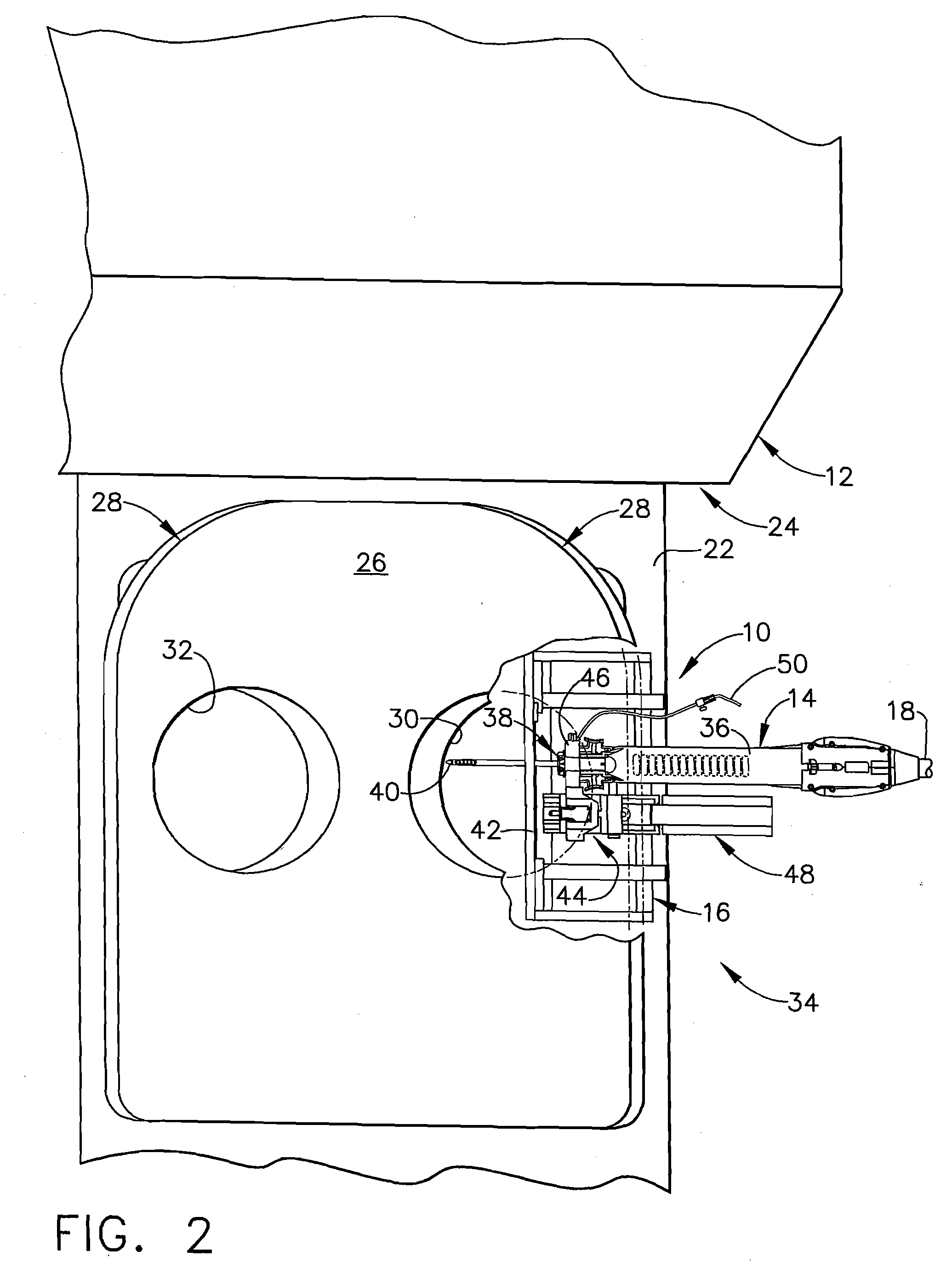 Localization mechanism for an MRI compatible biopsy device