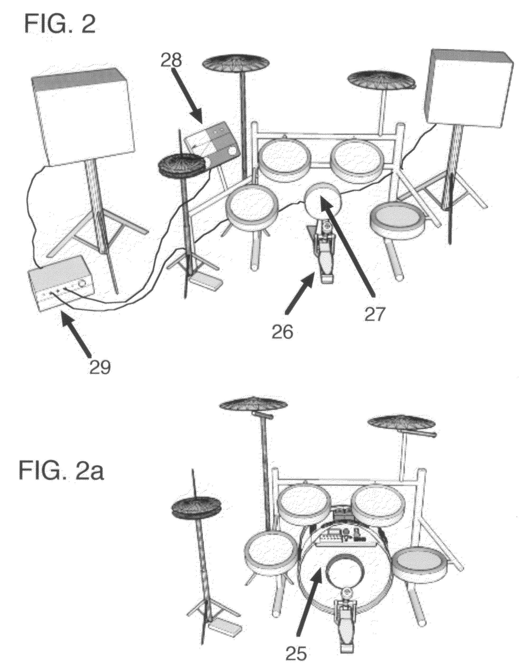 Electronic bass drum