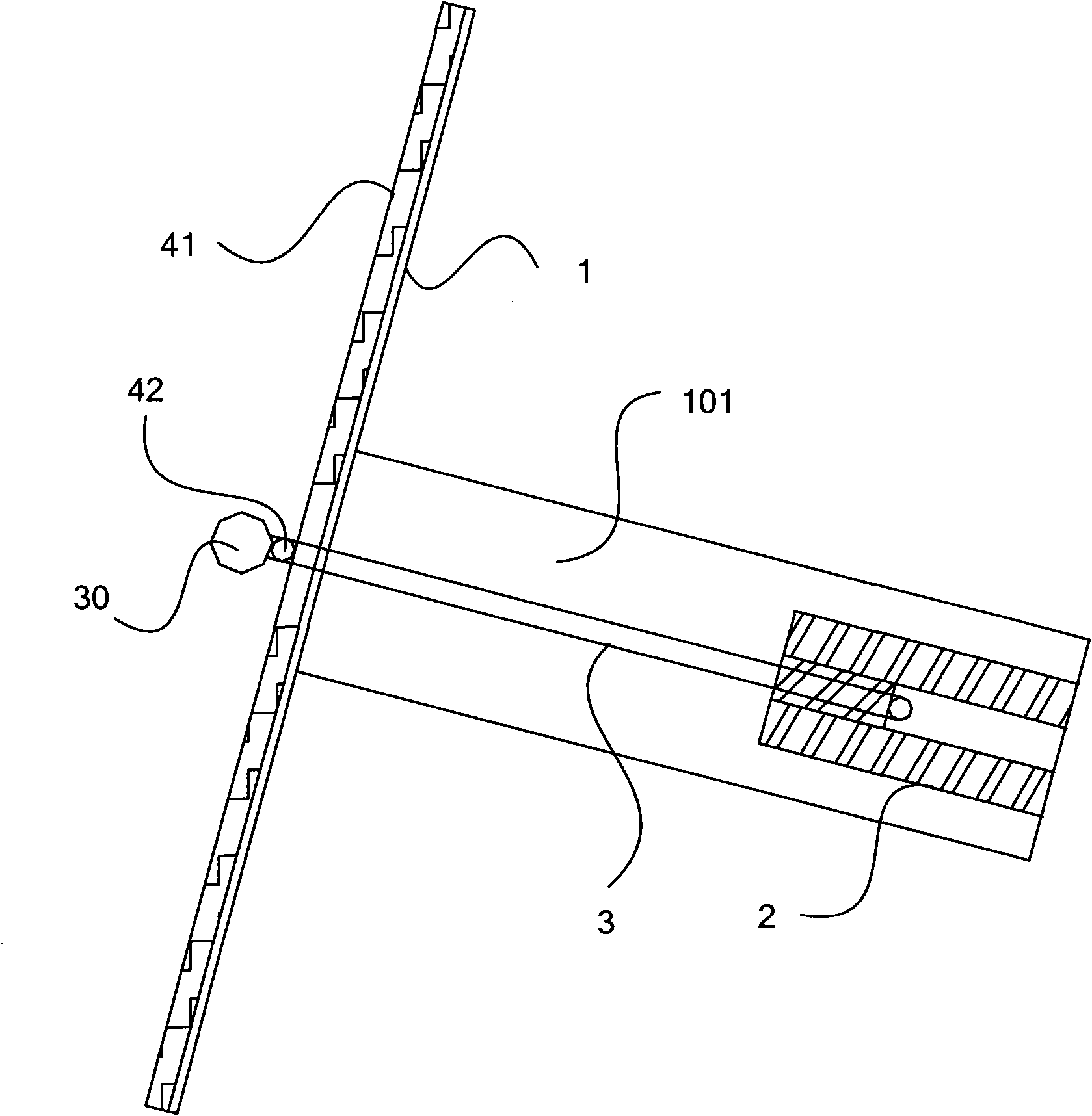 Flexible surface layer soil nailing wall support system and construction method thereof