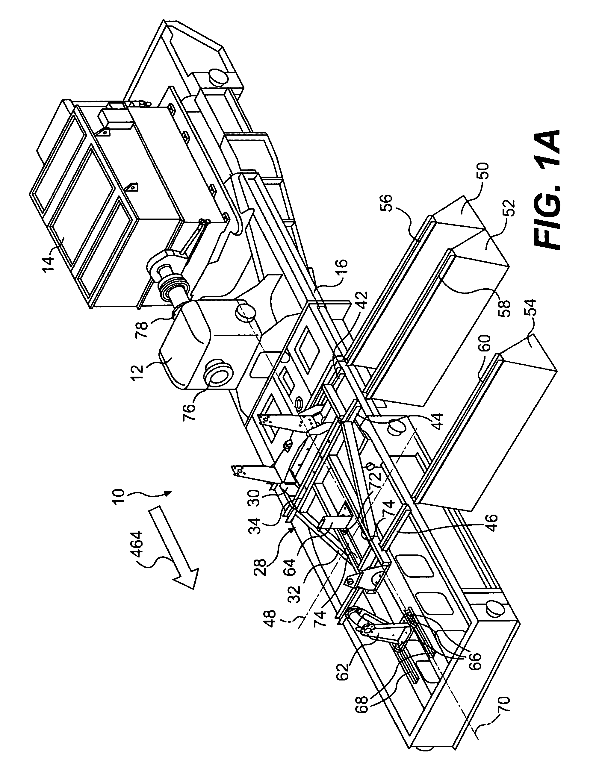 Gas turbine engine and system for servicing a gas turbine engine