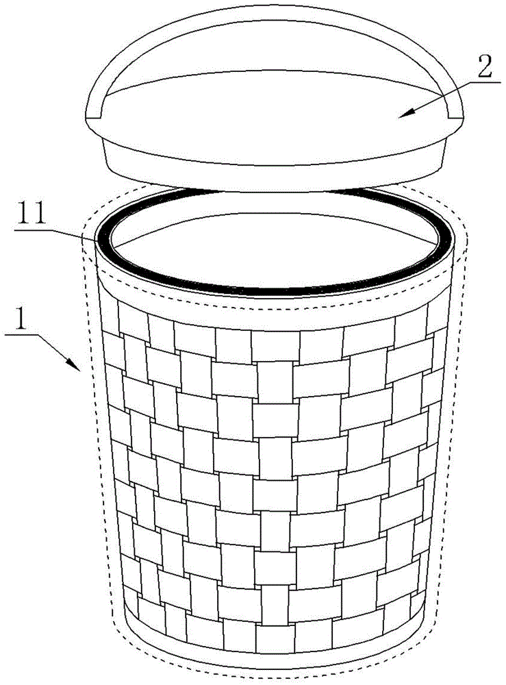Tea storage barrel