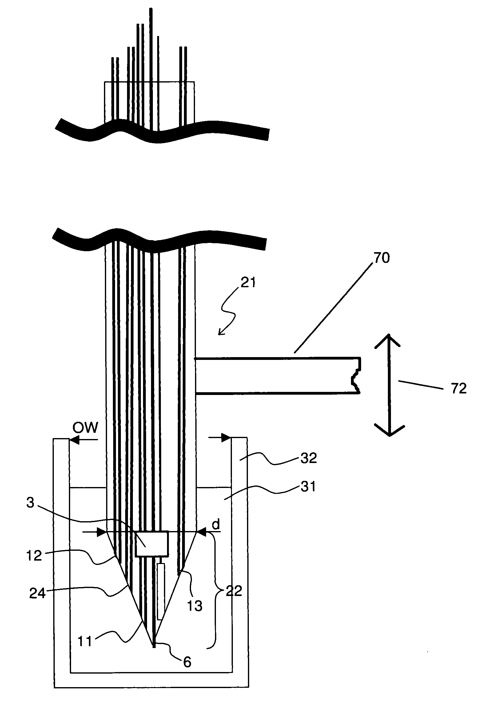 Method and device for the preparation of liquid samples in NMR spectroscopy using a combined titration and pH electrode