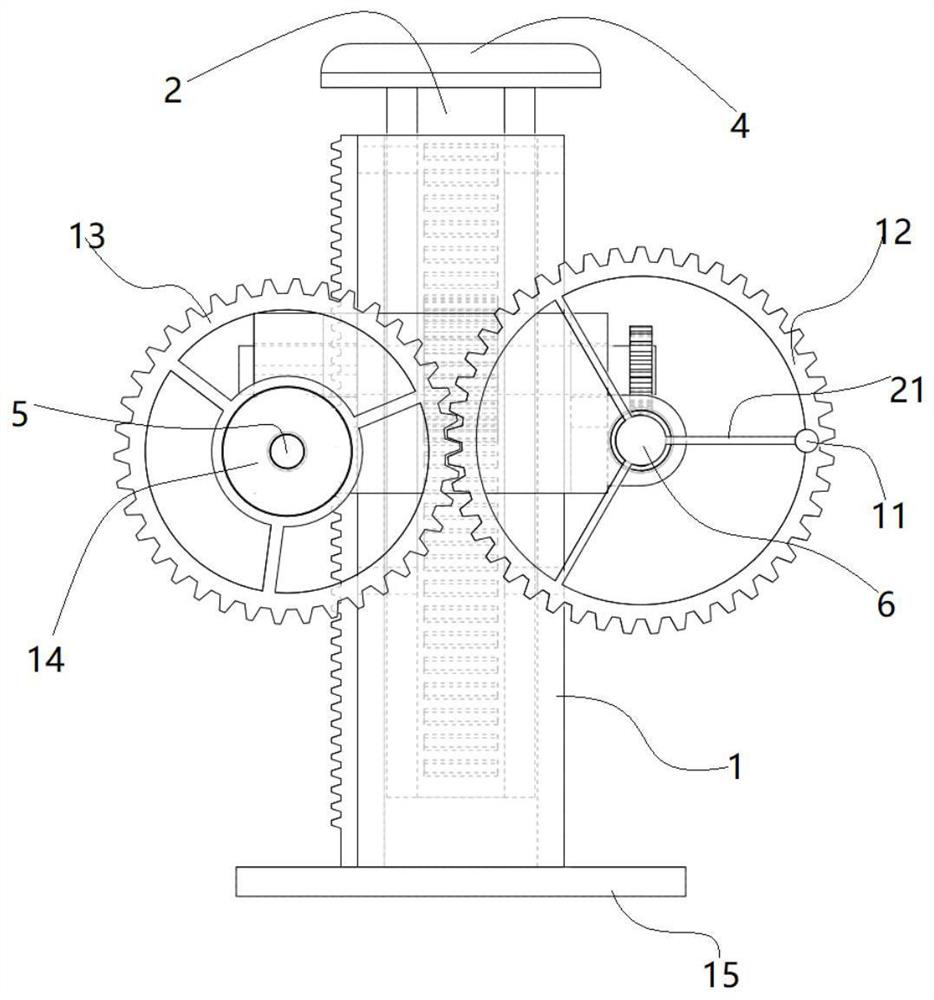 Car tire repair jack