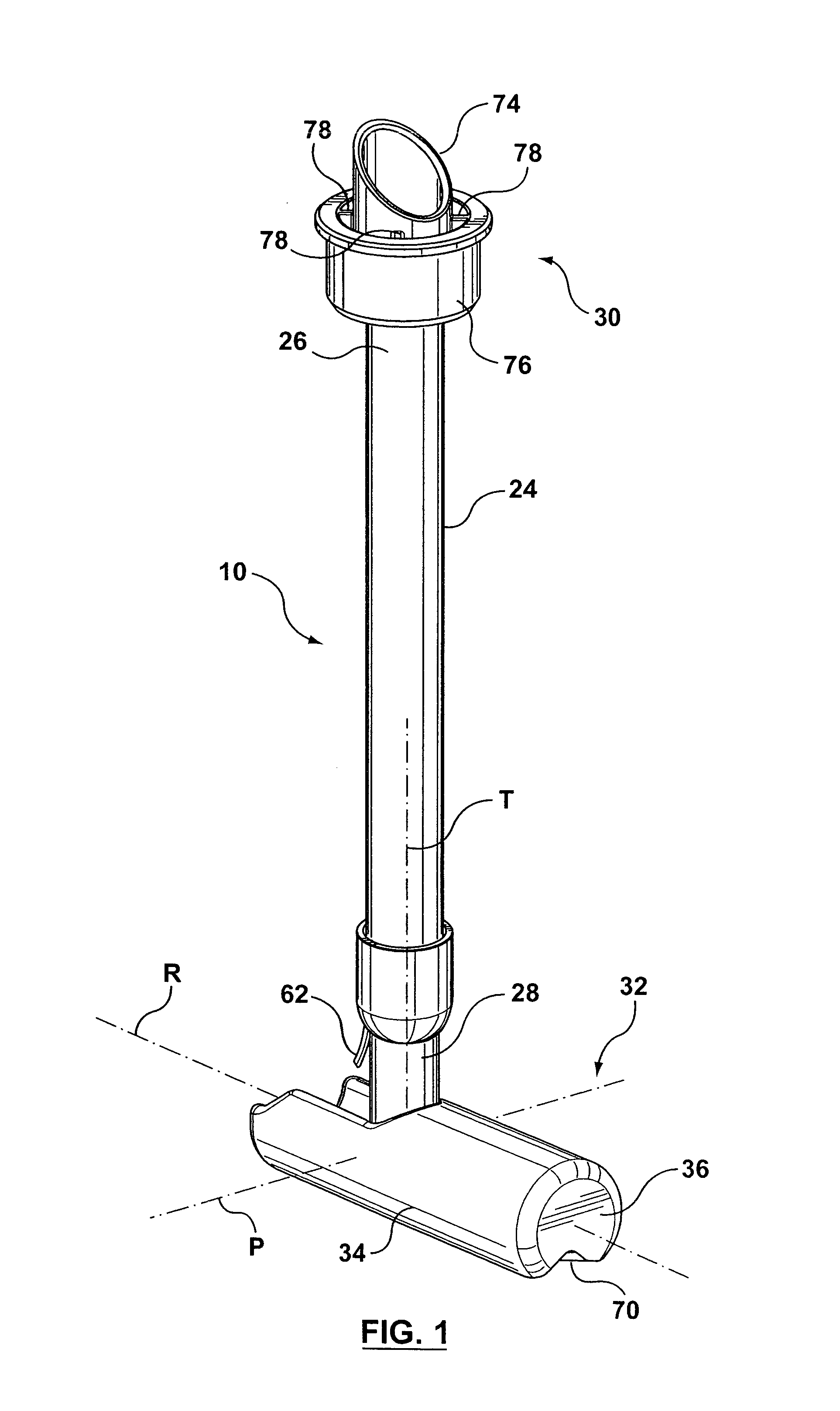 Pre-measured material dispenser with pivoting reservoir