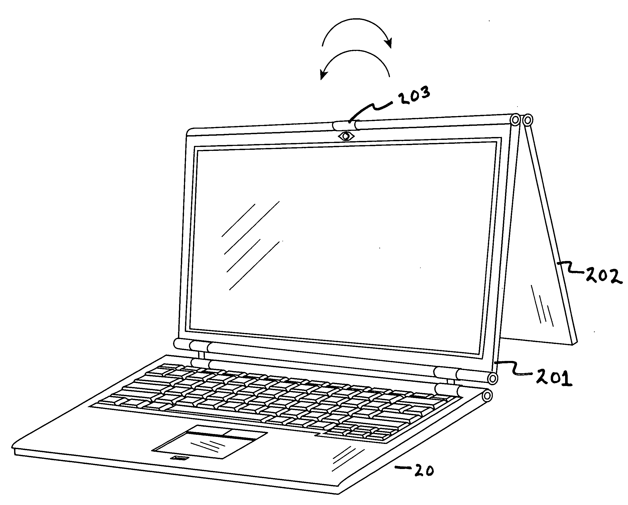 Two-sided display monitor apparatus