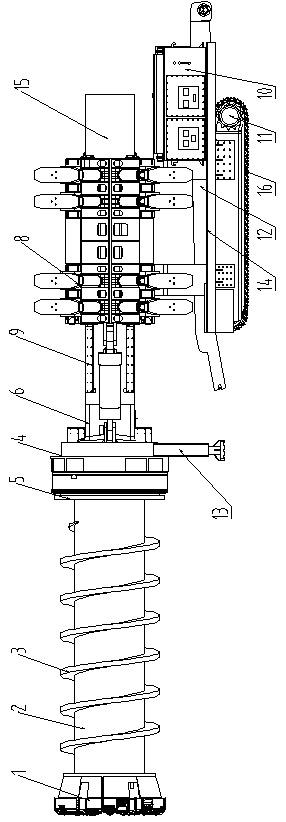 Borehole-blasting method tunnel weak large deformation and rock burst pretreatment TBM (Full Face Rock Tunnel Boring Machine)