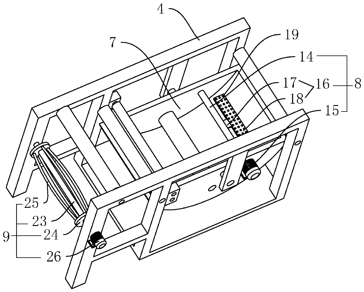 Water-saving-type washing circulating system