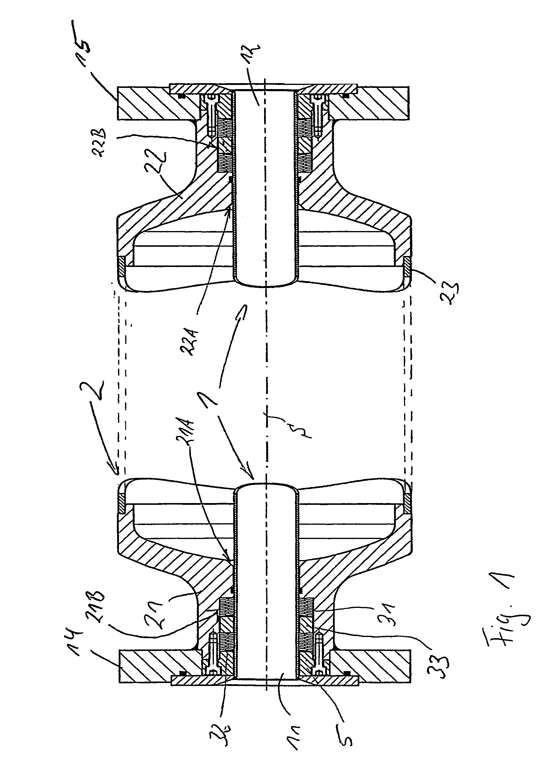 Vibration-type measurement pickup and its measuring tube