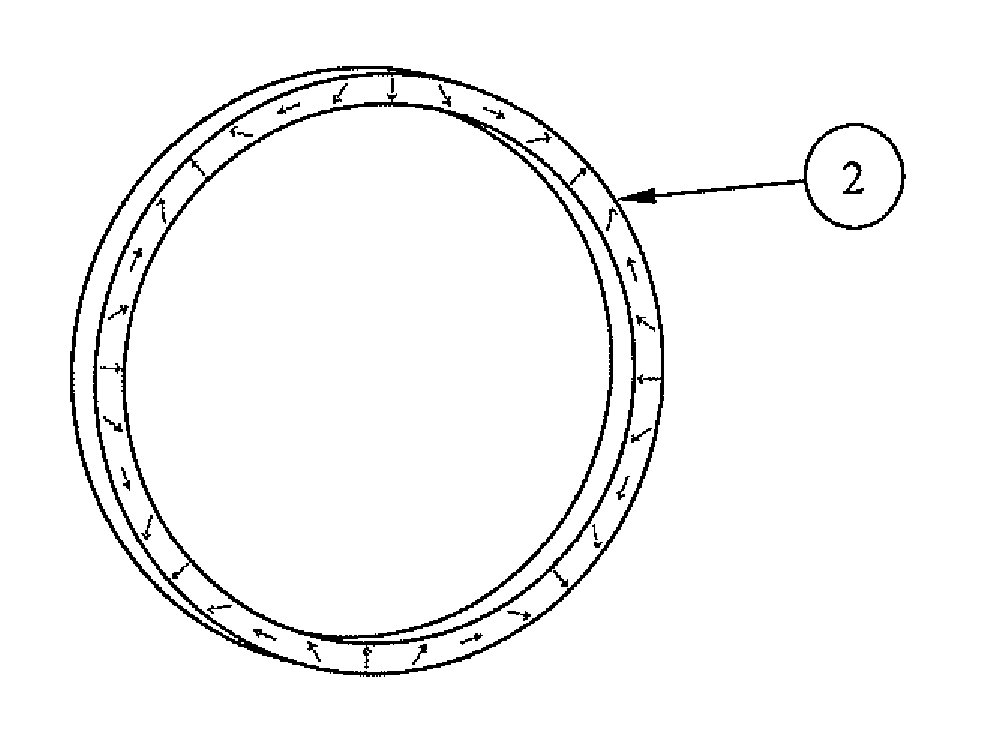 Magnetic multi-turn absolute position detection device