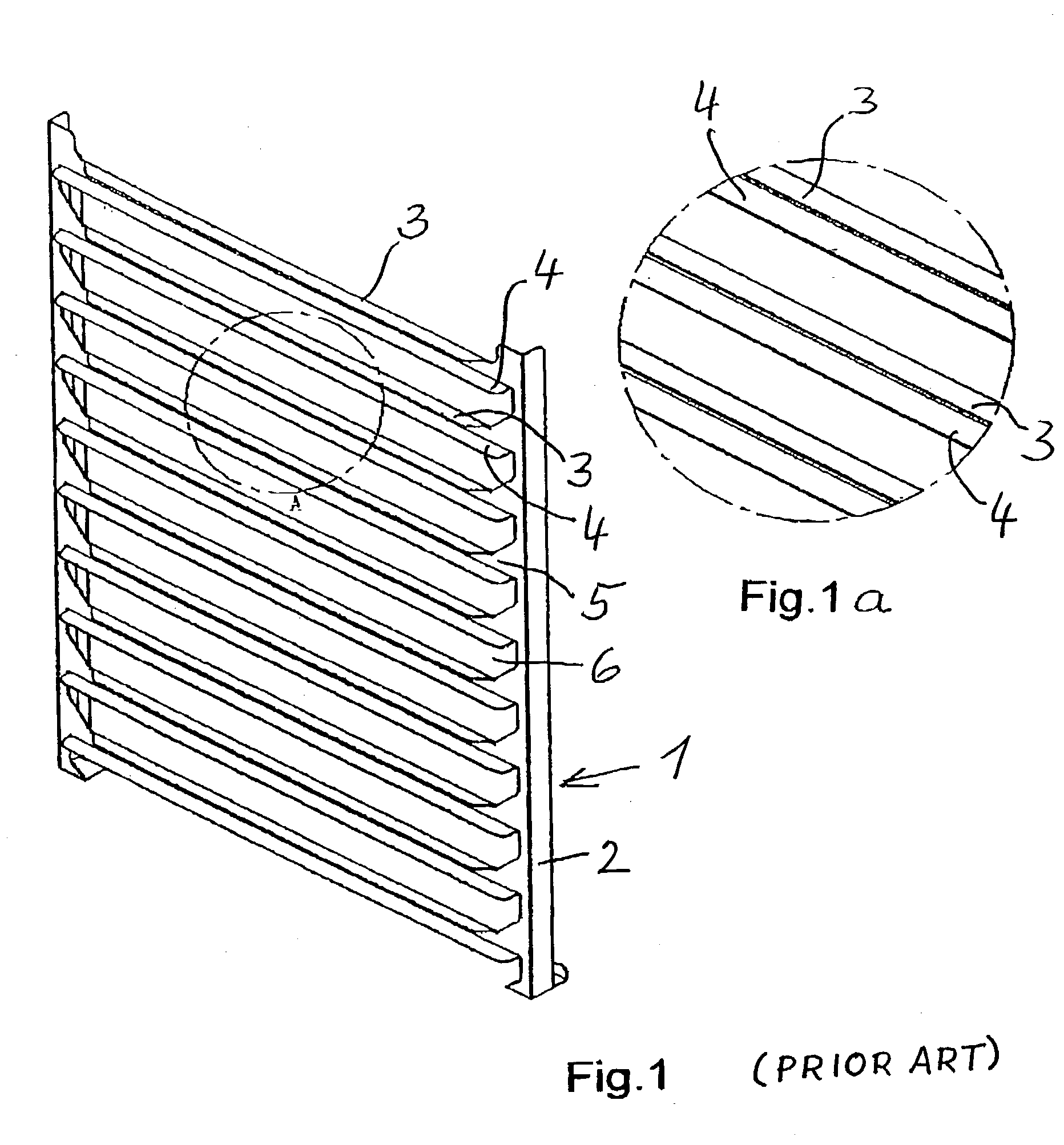 Suspension or rack frame for apparatus for the heat treatment of substances, especially foodstuffs