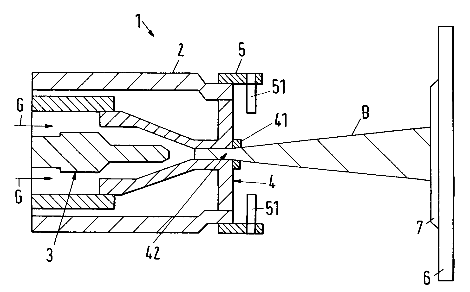 Method for the determination of process parameters in a thermal spraying process