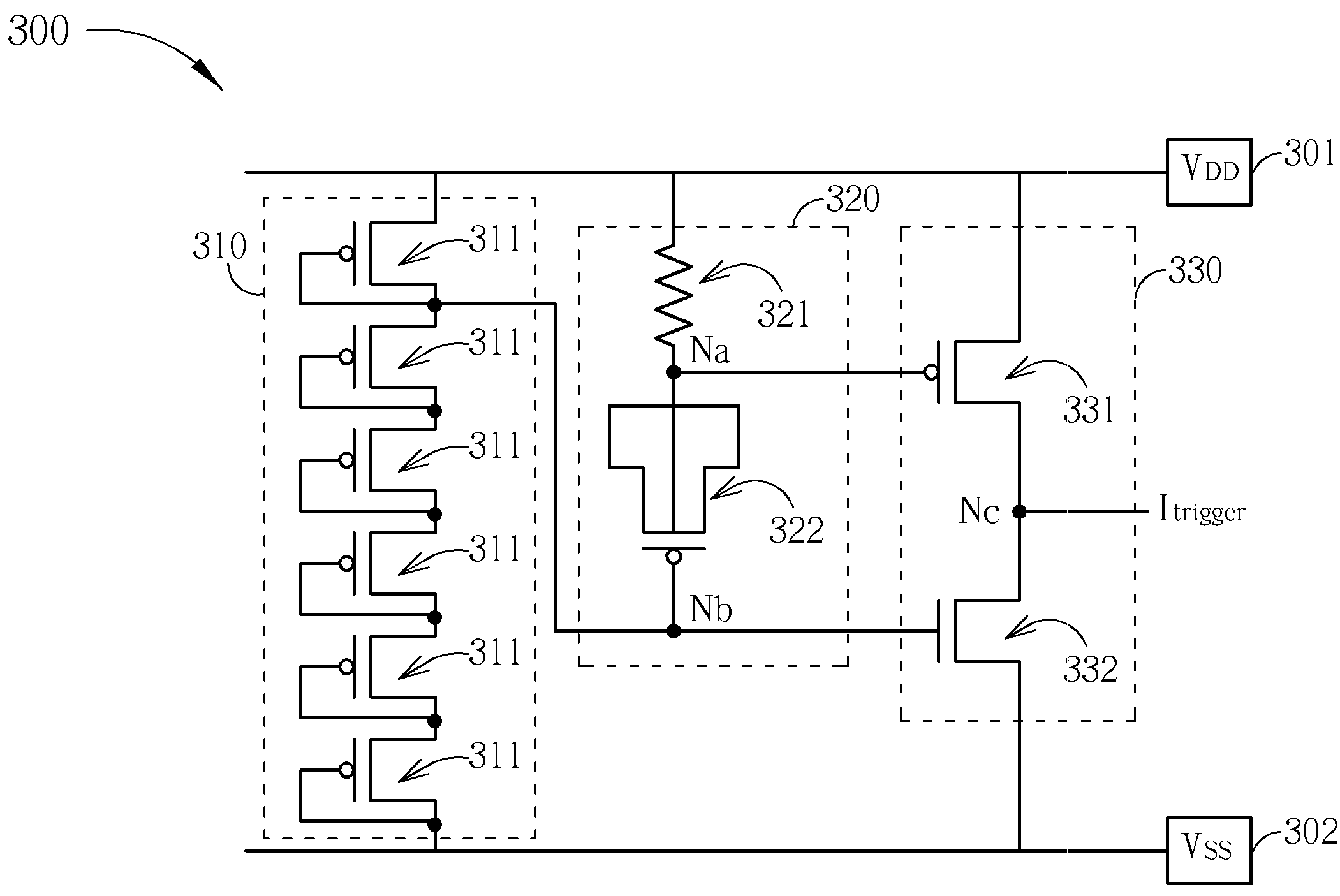 ESD detection circuit and related method thereof