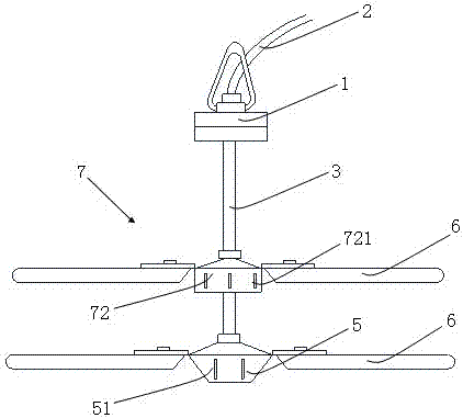 Double-layer type speed variable fan