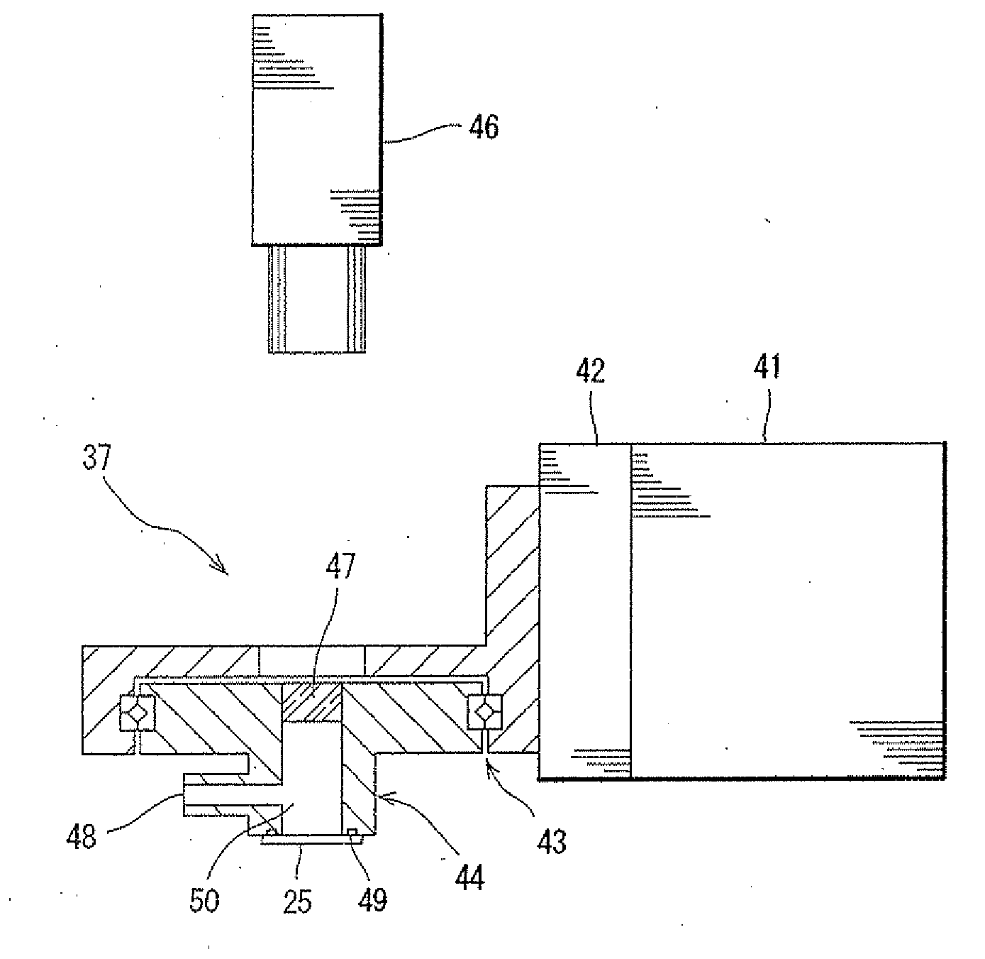Chip stack device testing method, chip stack device rearranging unit, and chip stack device testing apparatus