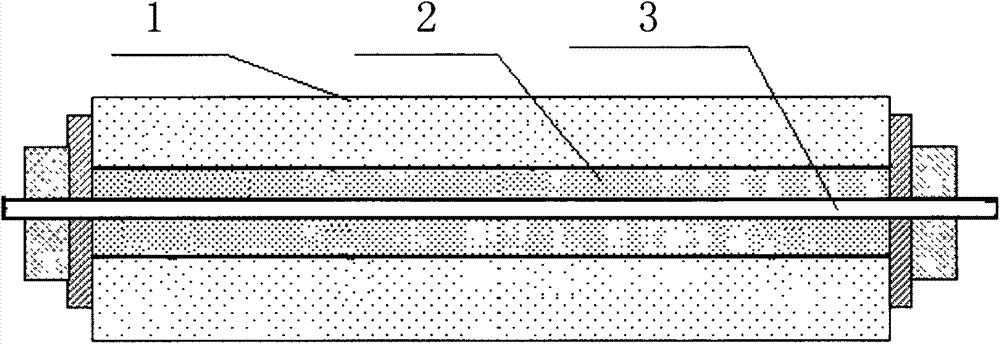 Test method and system for grouting compactness of pre-stressed duct of bridge