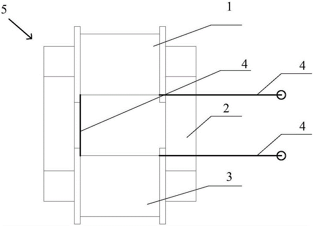 Thyristor contactor current detection device