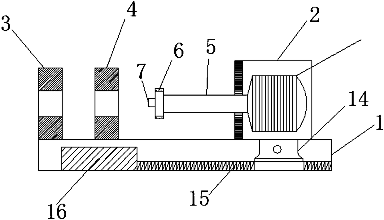 Inner wall trimming device for composite steel pipe