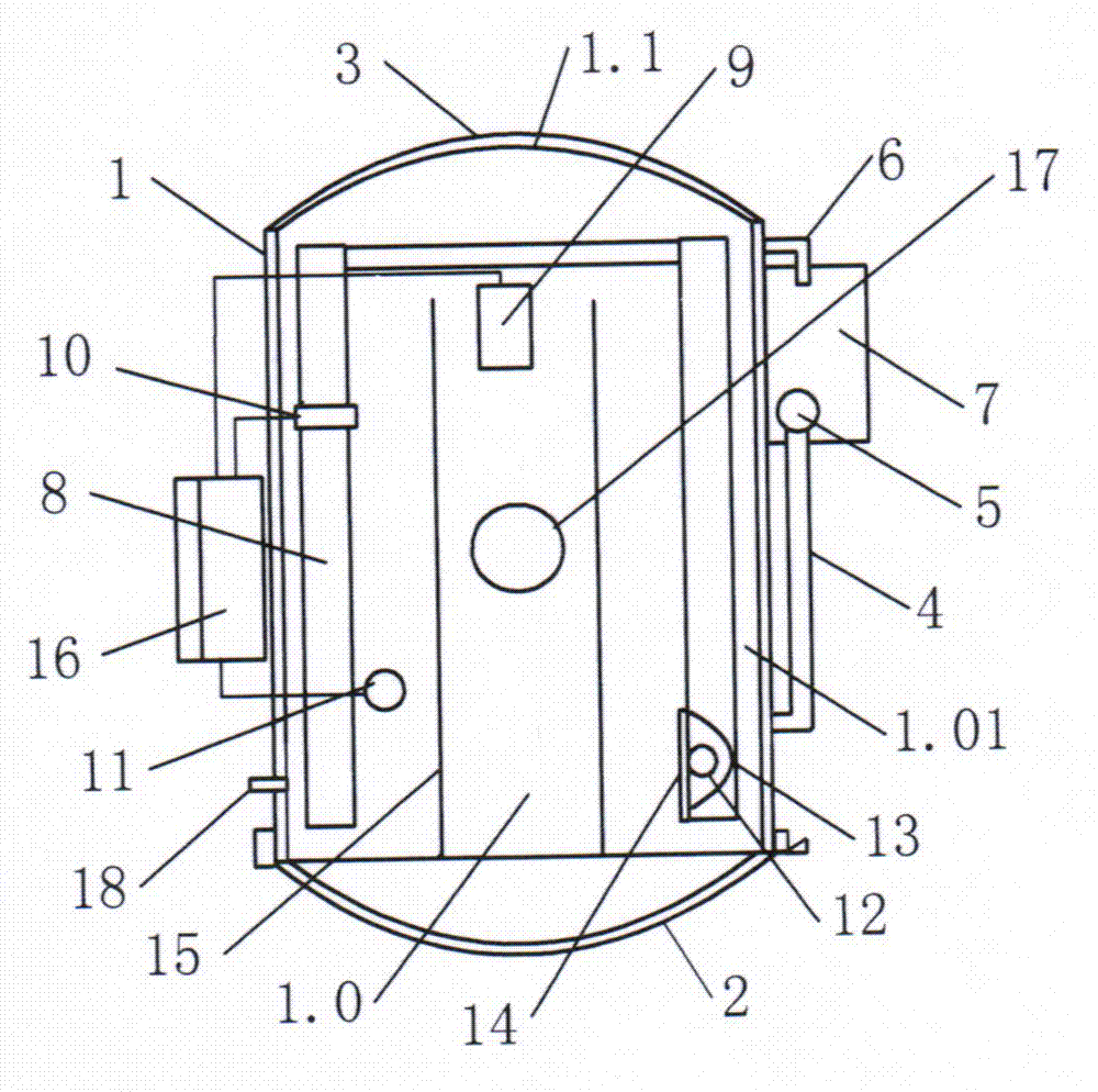 Processing method of photovoltaic glass synthesizer