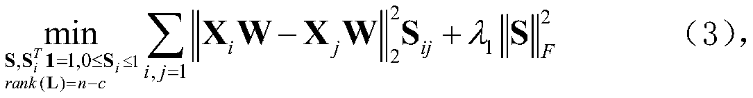 Supervised local projection method for mining similarity between data