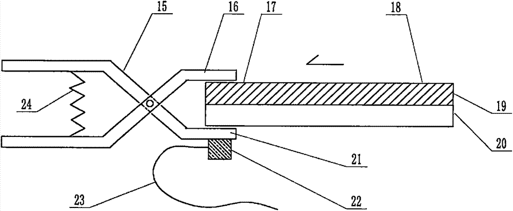 Cholera diagnosis microfluidic device with fast-to-remove liquid flow driving accessory