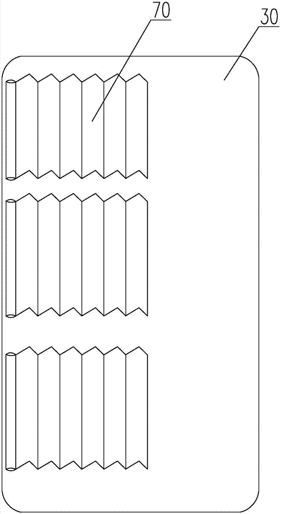 Air-output-controlled air purifying device