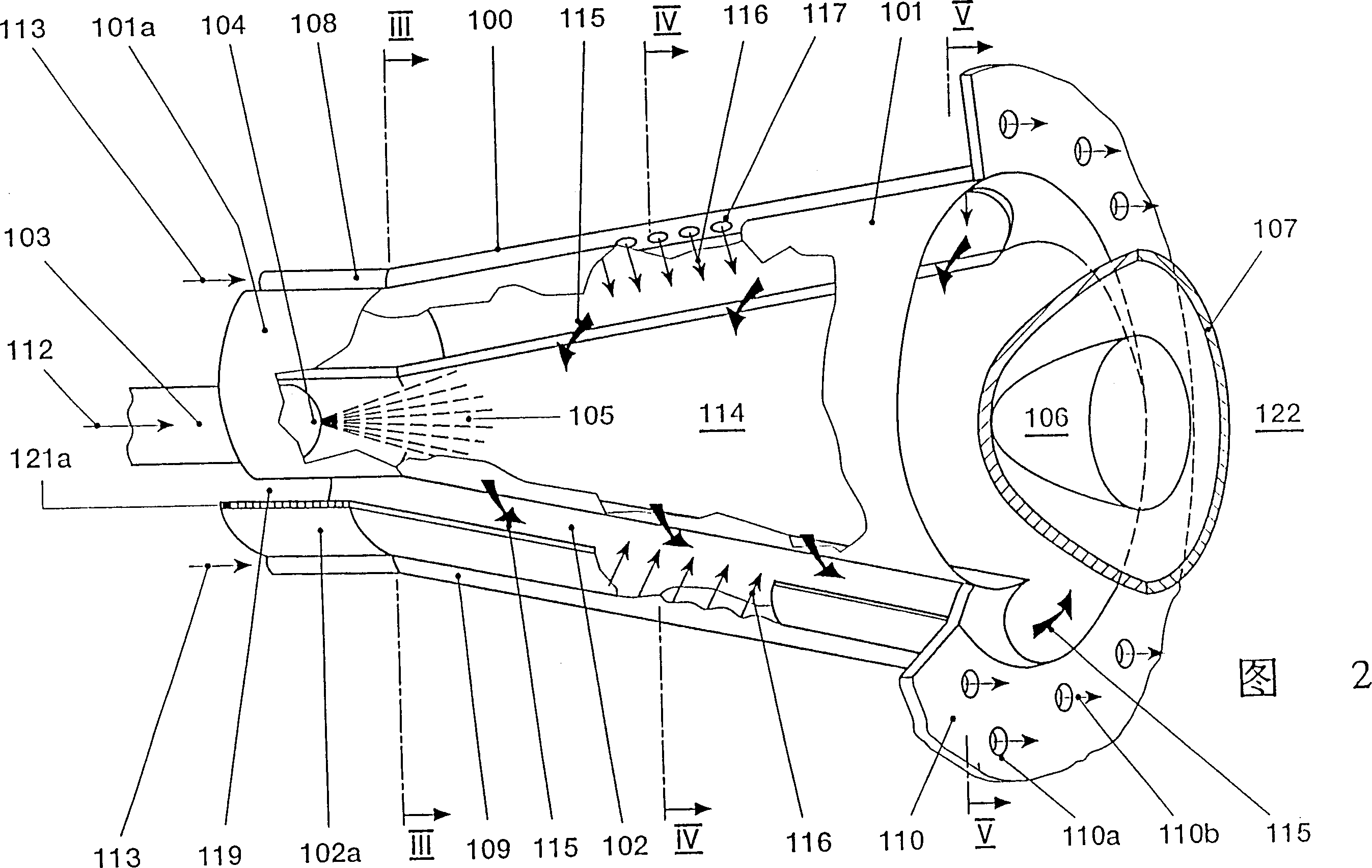 Premixing burner for heat generator