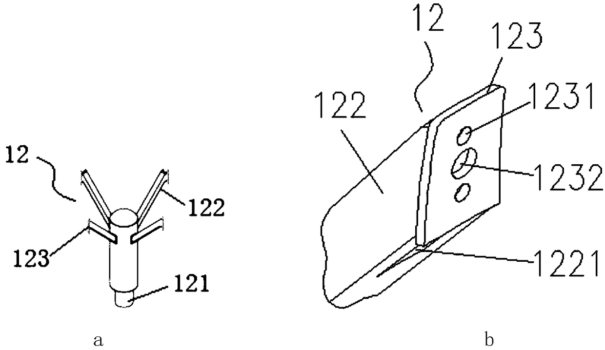 Lamp holder used for constructing combined type outdoor lamp