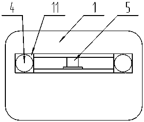 Steel plate auxiliary connection mold