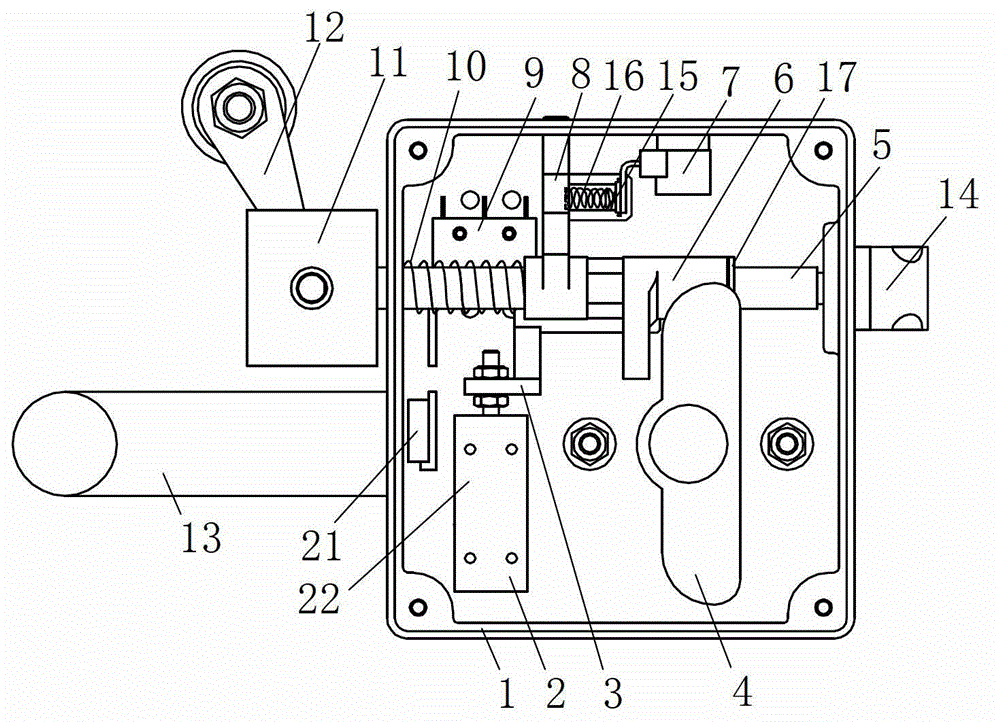 Outward opening door lock for elevator