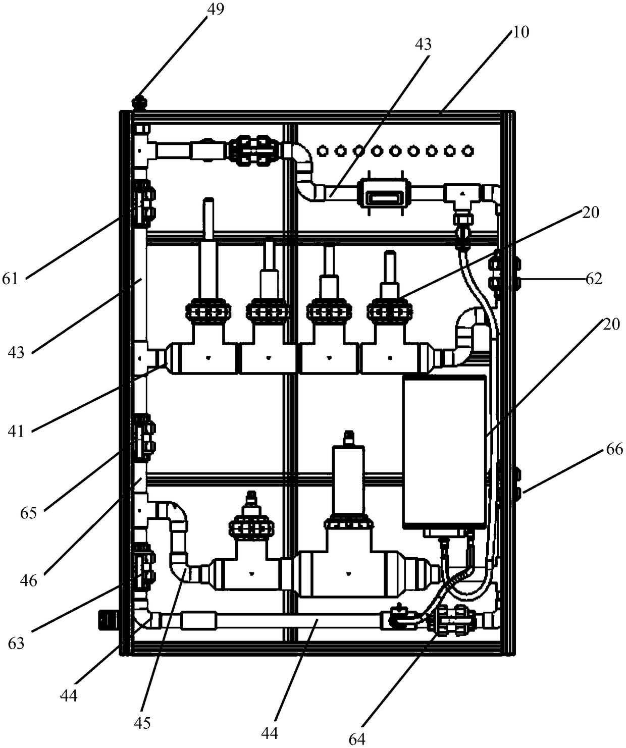 A system for collecting water ecological environment parameters