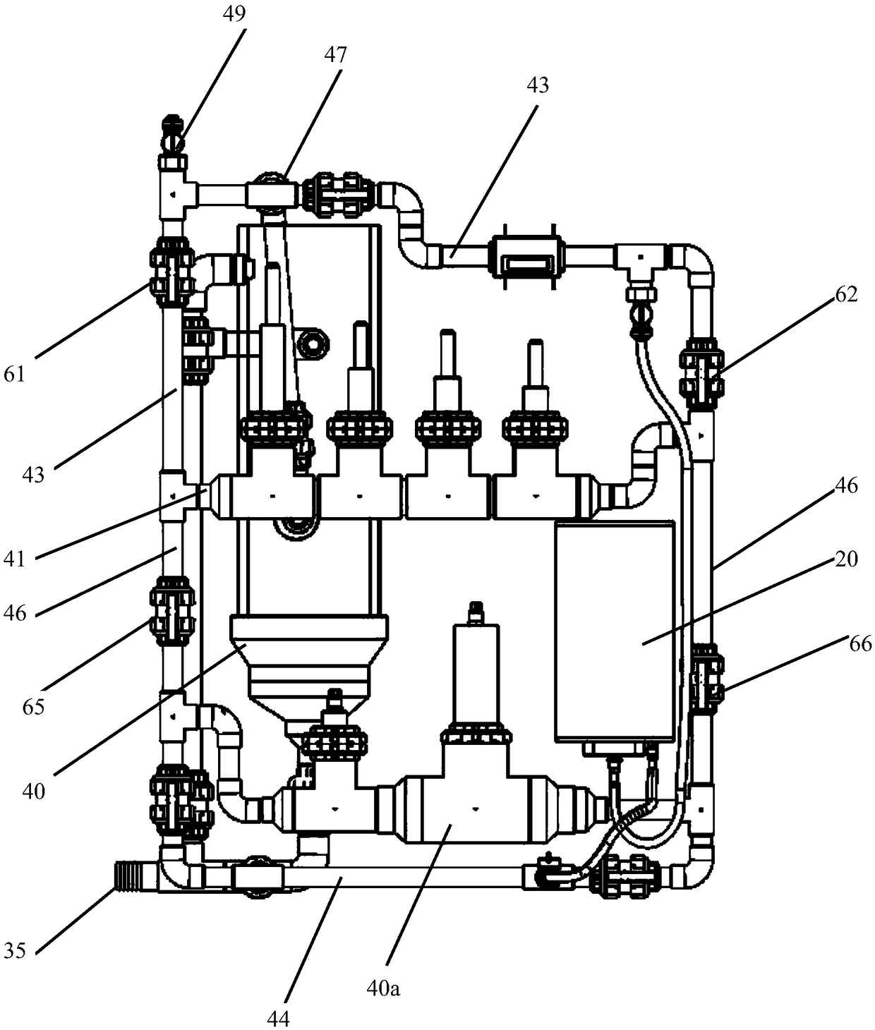 A system for collecting water ecological environment parameters