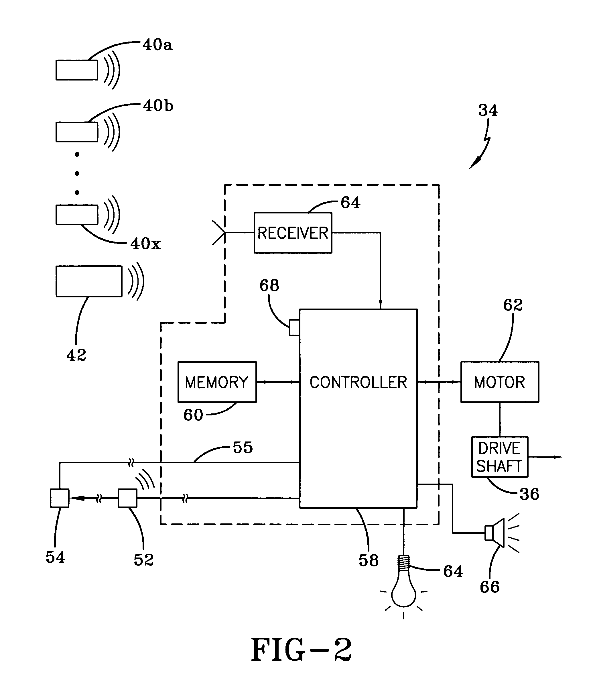 Motorized barrier operator system for controlling a barrier after an obstruction detection and related methods