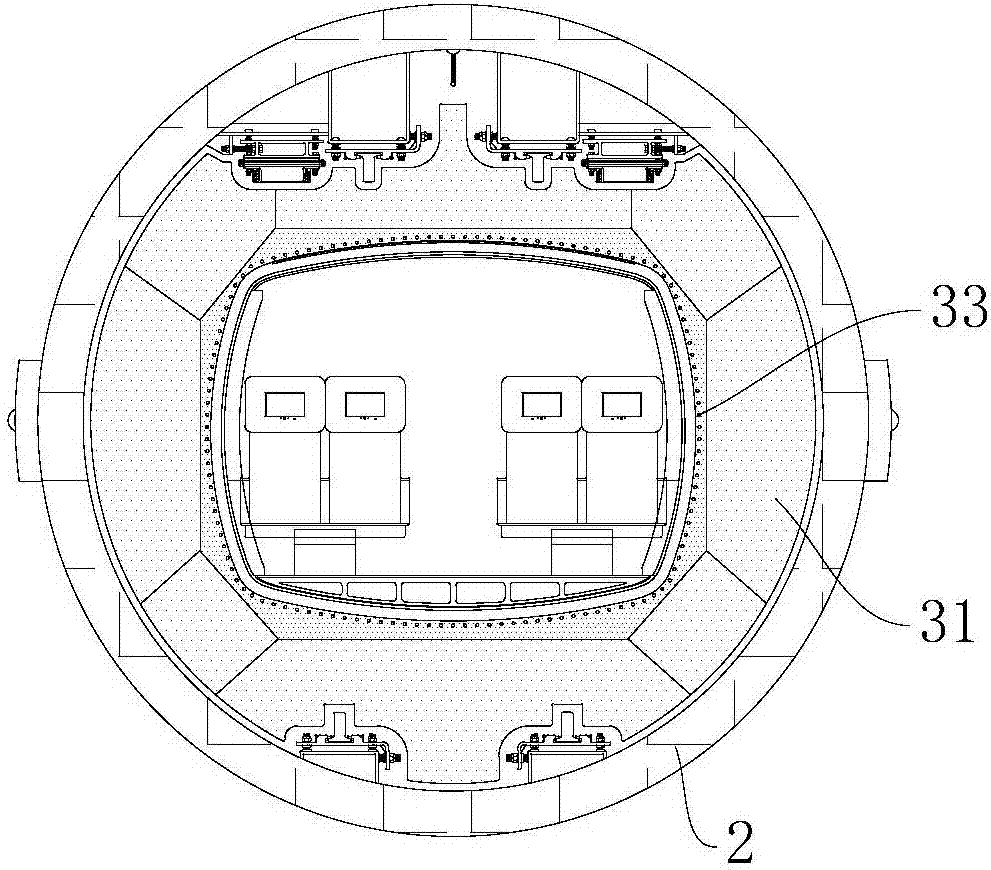 Vacuumizing device used in vacuum pipeline and vacuumizing method of vacuumizing device