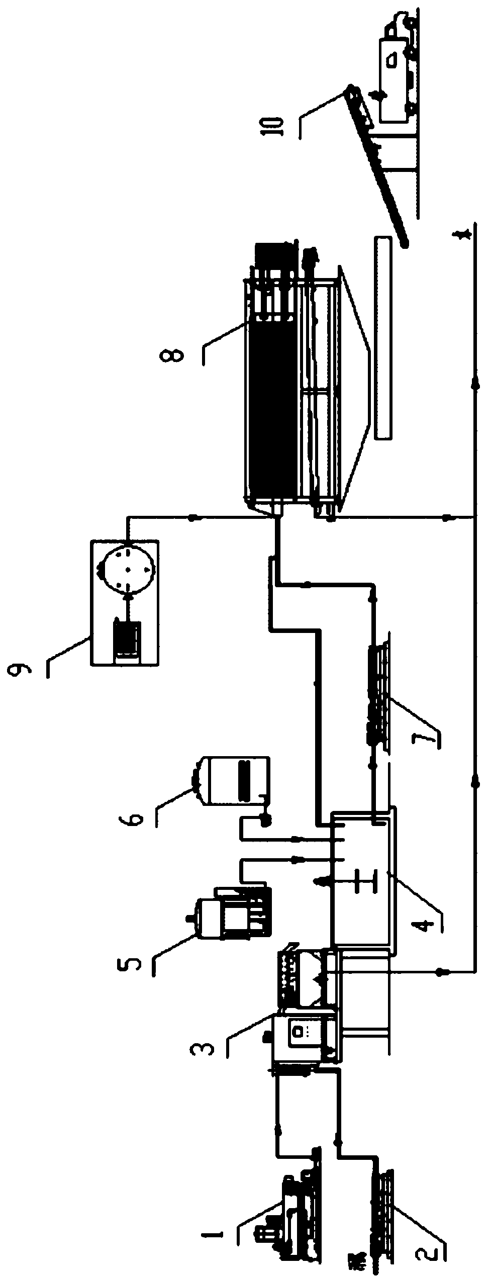 Sludge modified diaphragm compressed deep dehydration process and system