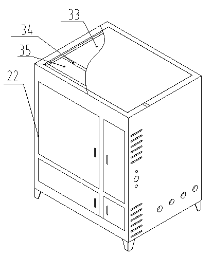 Medium-temperature solar-powered cool boiled water and hot water supplying efficient energy-saving equipment