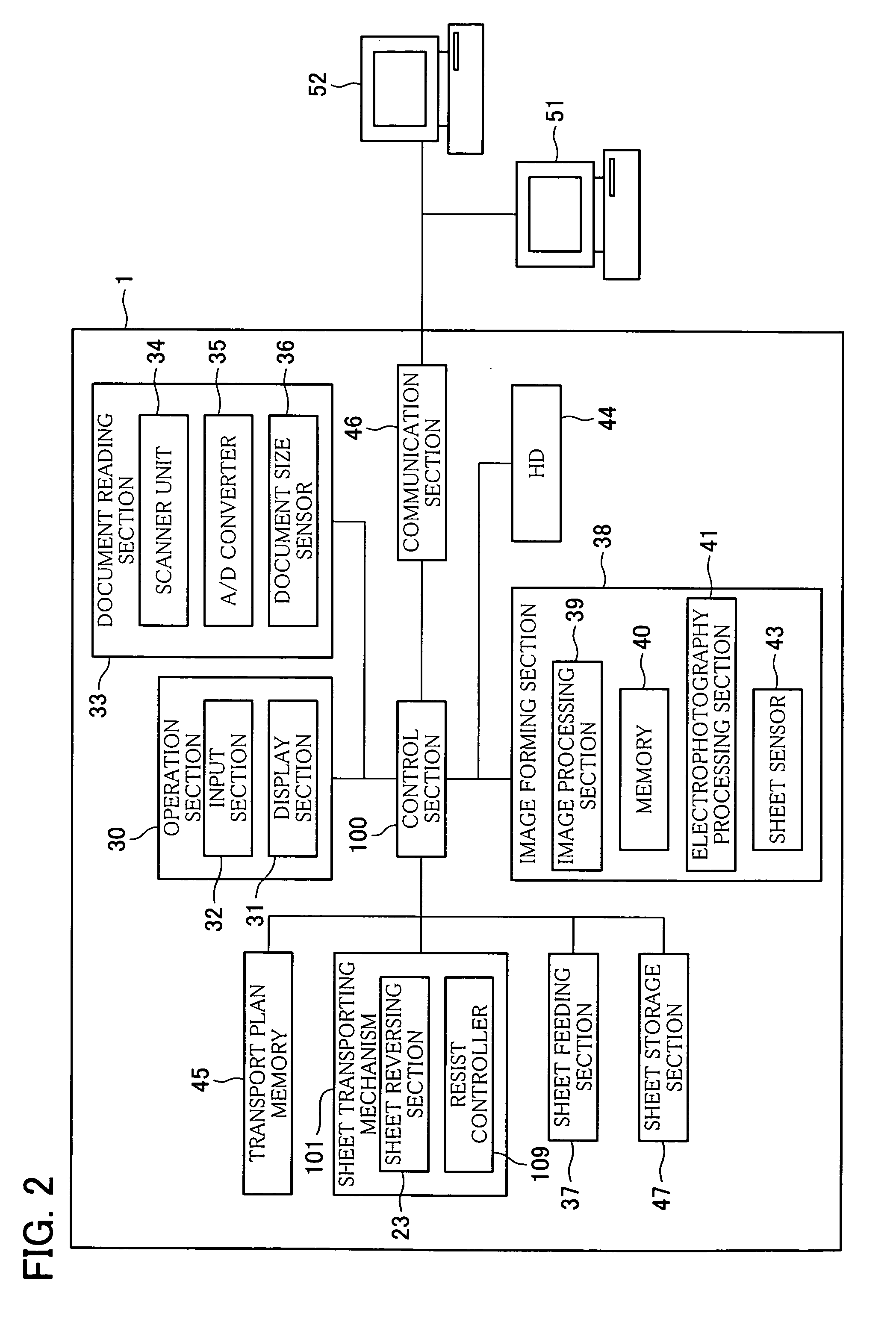 Sheet transporting device, sheet transporting method, and image recording device having the sheet transporting device