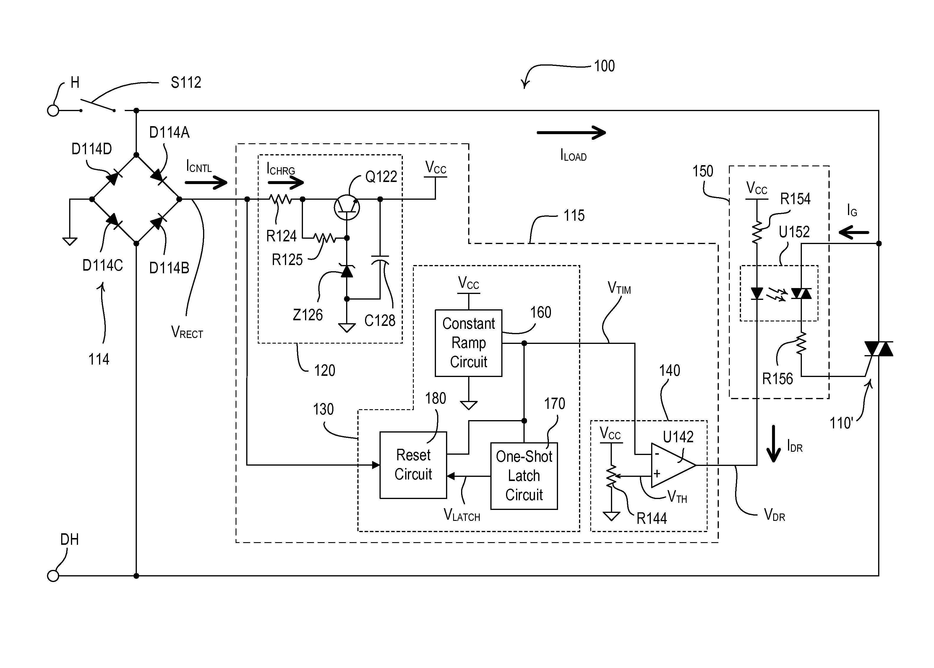 Two-wire load control device for low-power loads