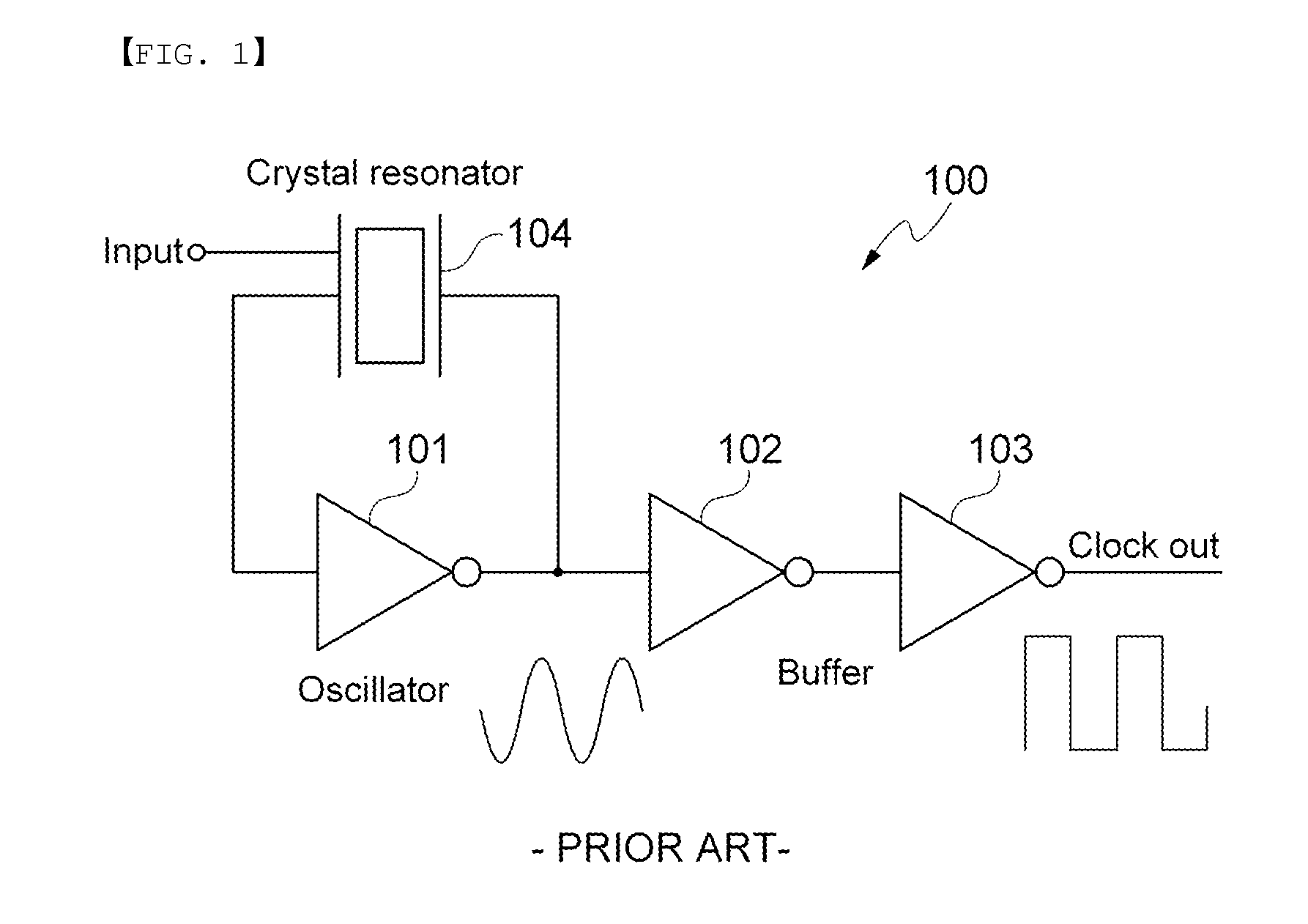 Clock generating circuit having parasitic oscillation suppressing unit and method of suppressing parasitic oscillation using the same