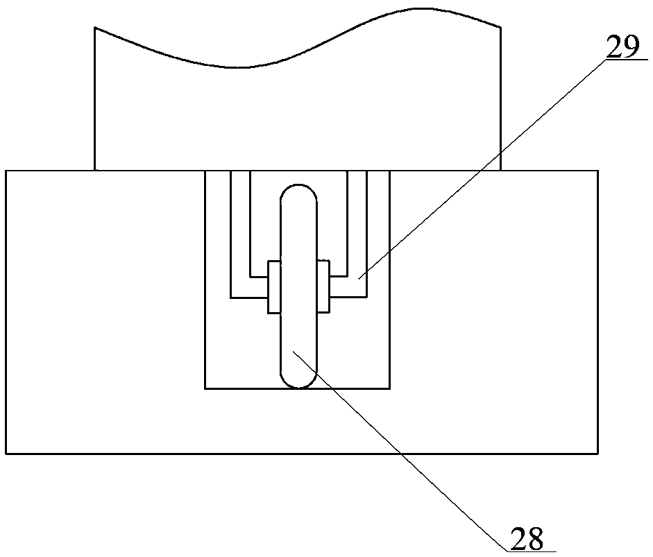 Special concrete slab pouring device for construction of civil engineering and construction method thereof