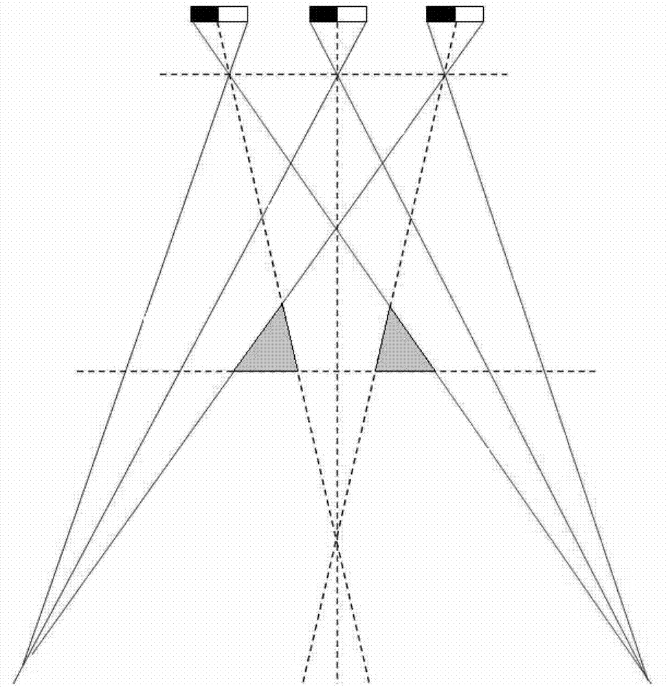 Slit grating and three-dimensional display device thereof