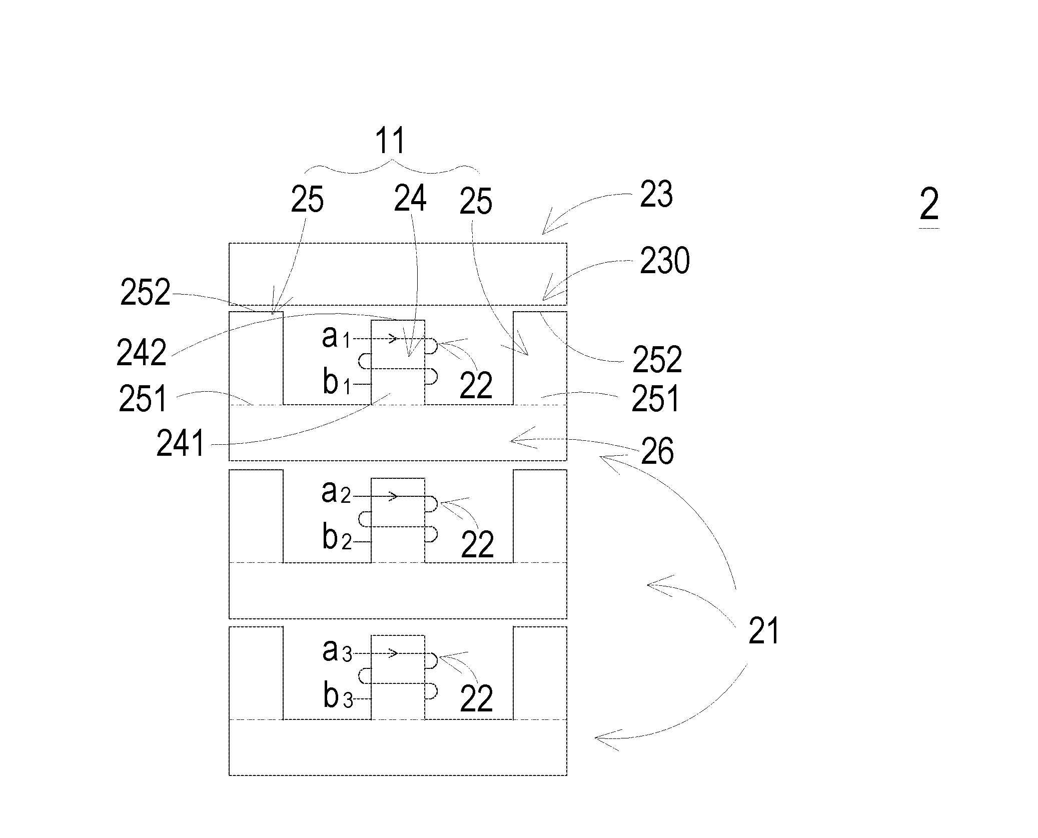Magnetic assembly and power suppy system with same