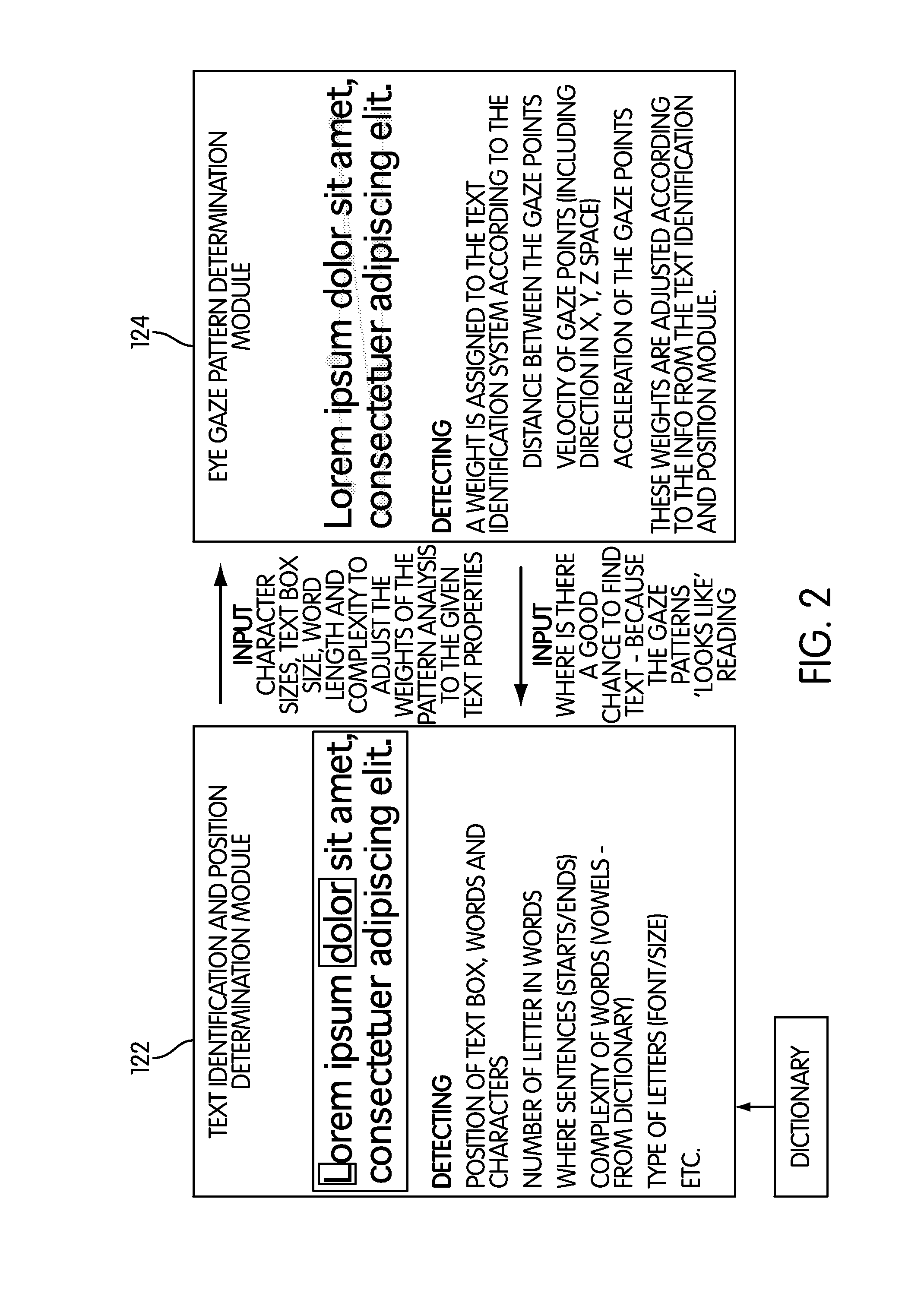 System and method for identifying the existence and position of text in visual media content and for determining a subject's interactions with the text