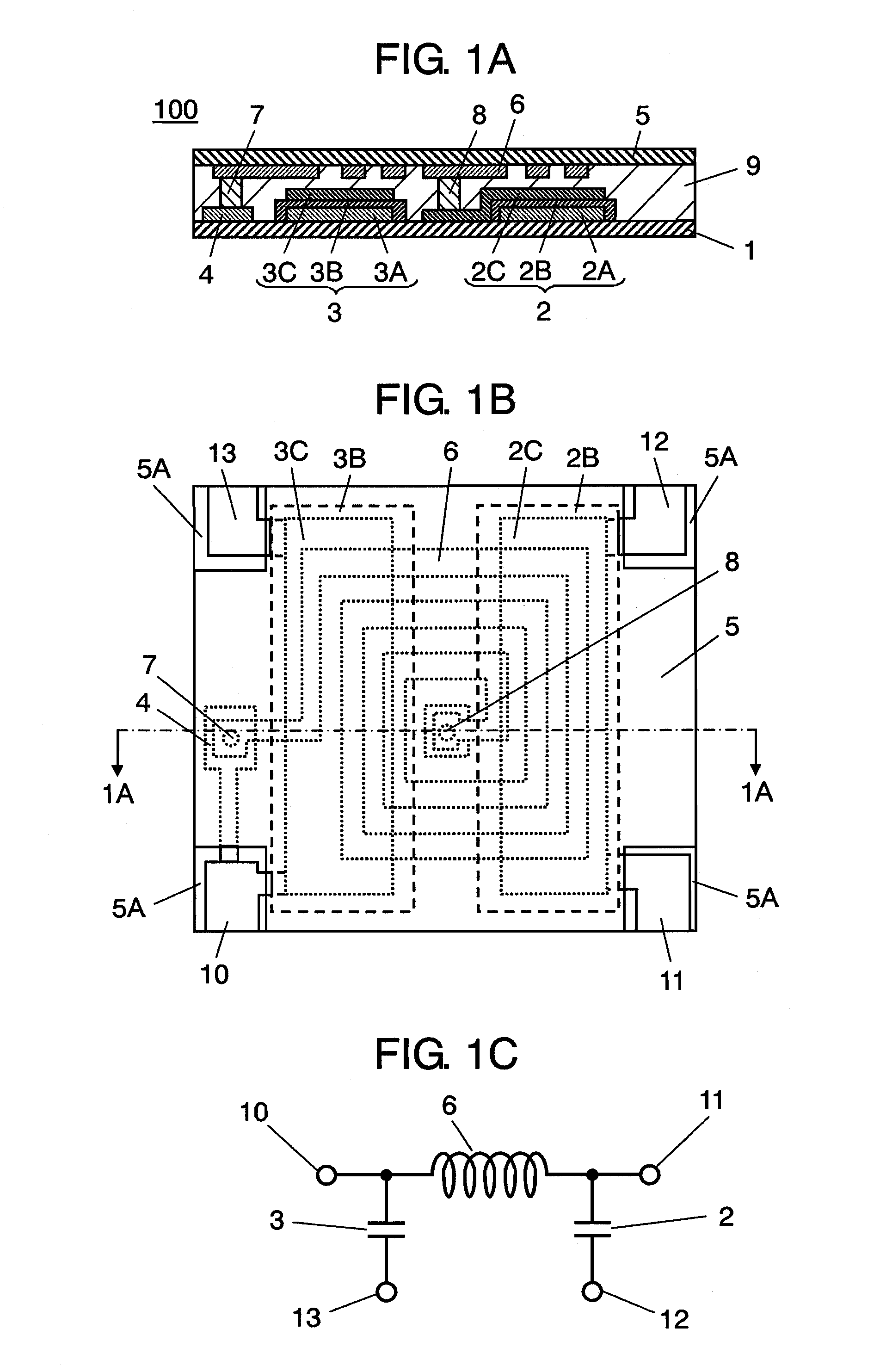 Sheet-like composite electronic component and method for manufacturing same