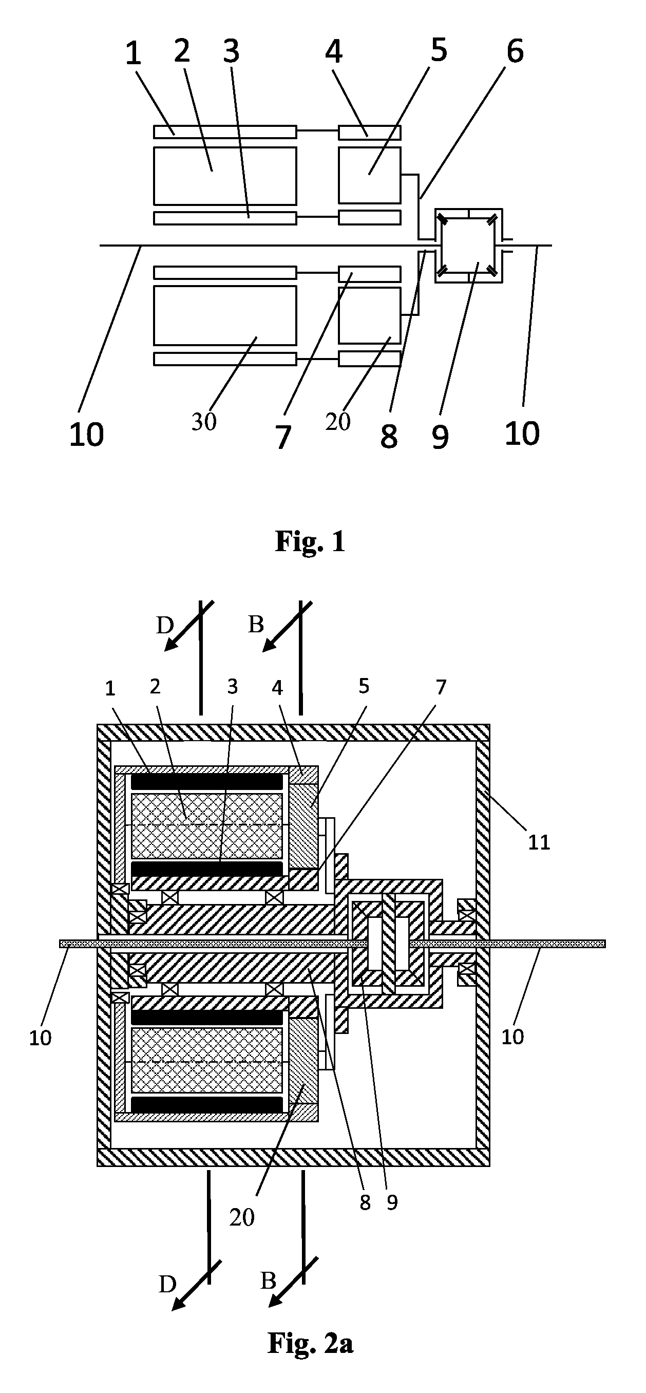Dual-rotor motor for electric vehicles with a continuously variable transmisssion system with planet gear and control method thereof