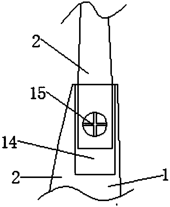 T-shaped forceps for oral and maxillofacial surgery