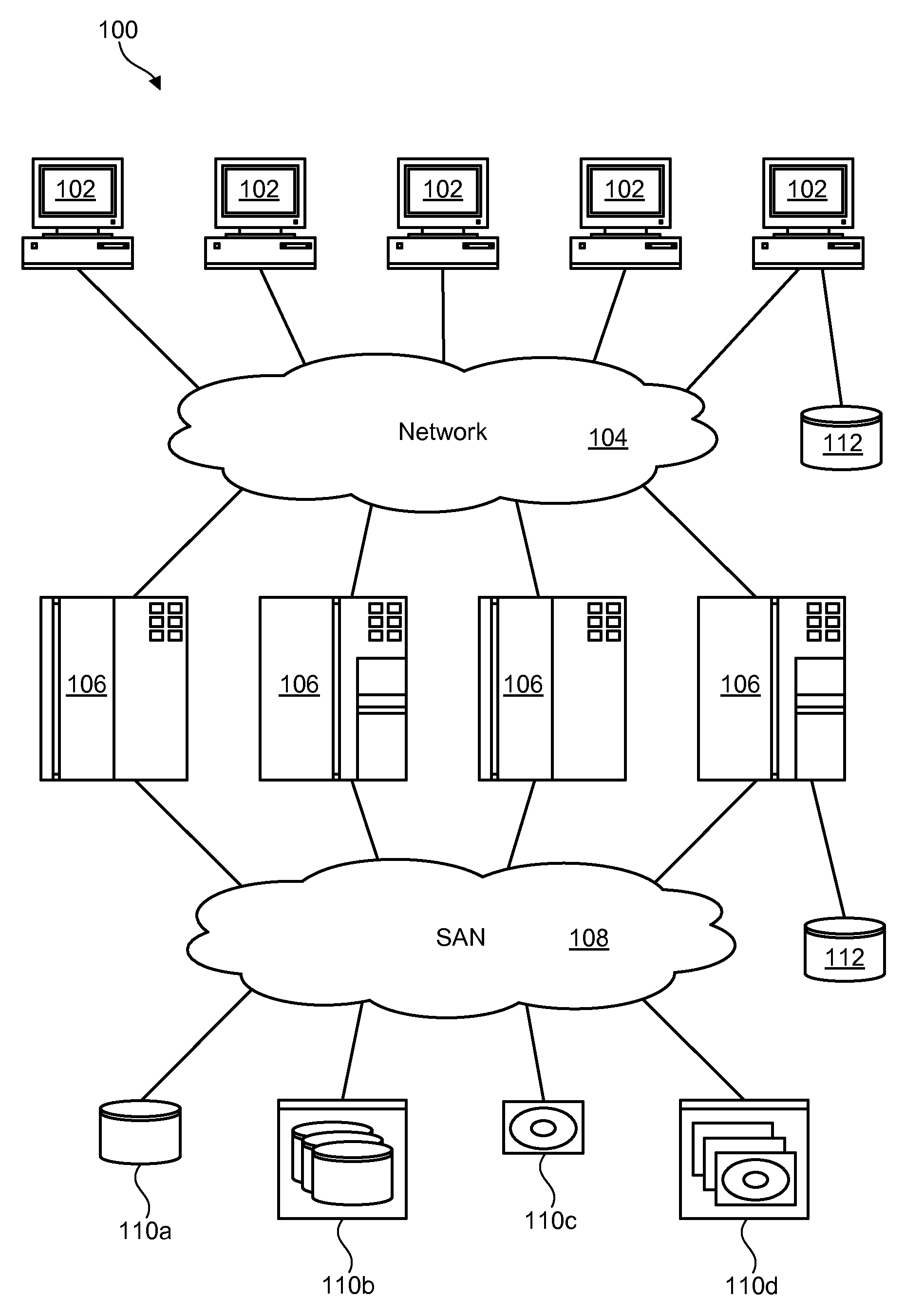 Differential caching mechanism based on media I/O speed