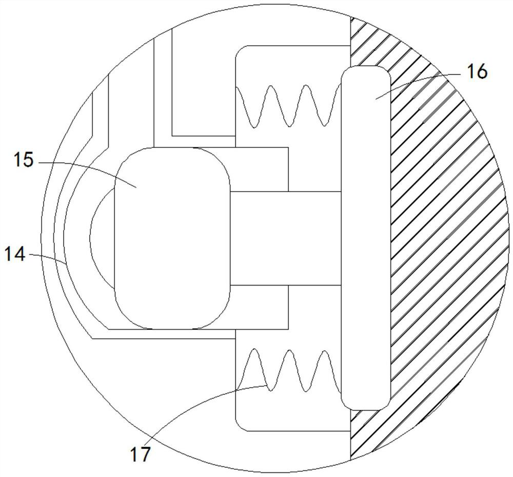 A graphene paint spraying device for repairing double-layer storage tanks