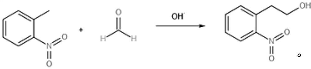 Method for continuously preparing 2-(2-nitrophenyl) ethanol