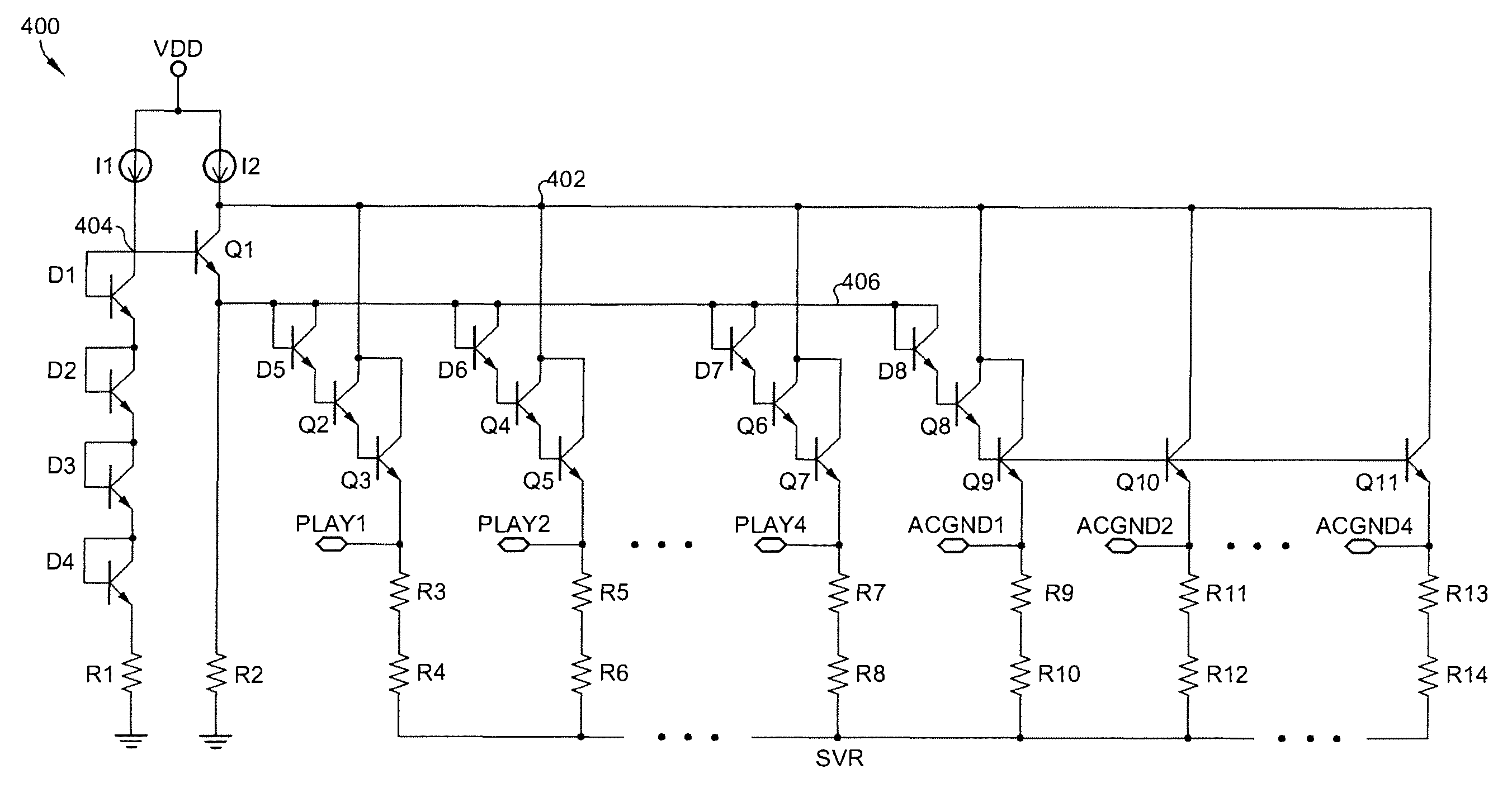 Input clamping structure for sound quality improvement in car-radio class-AB power amplifier design